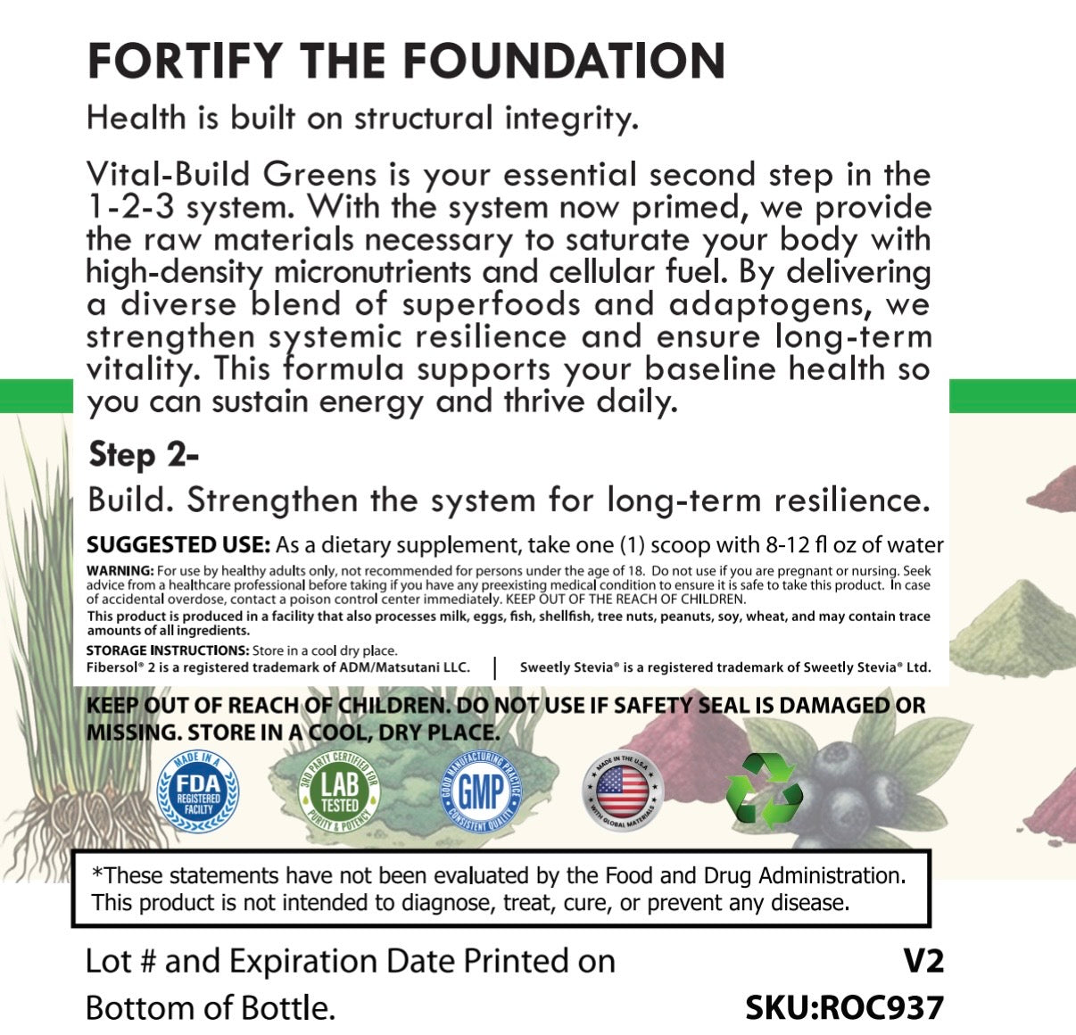 Vital-Build Greens