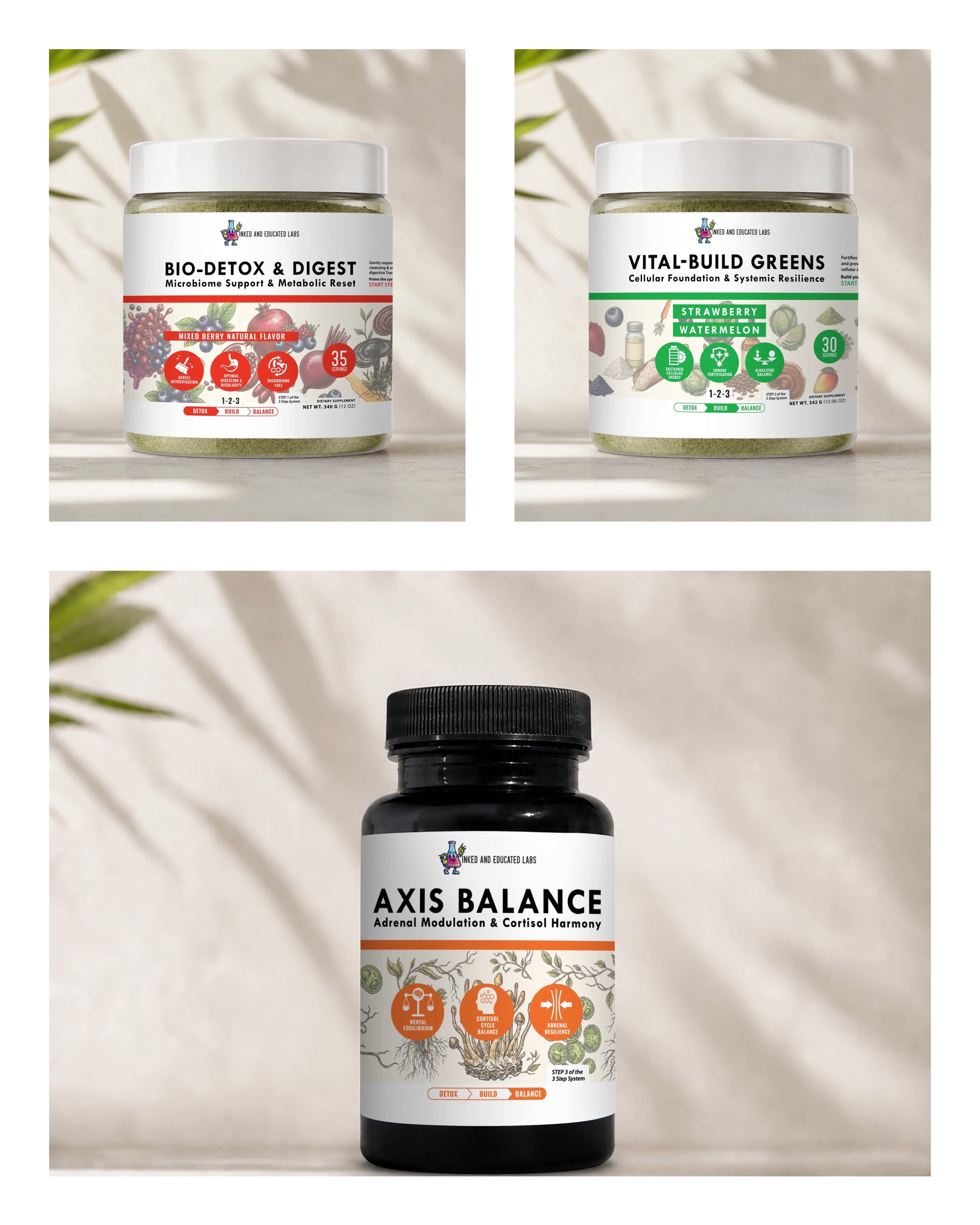 Detox, Build & Balance Bundle
